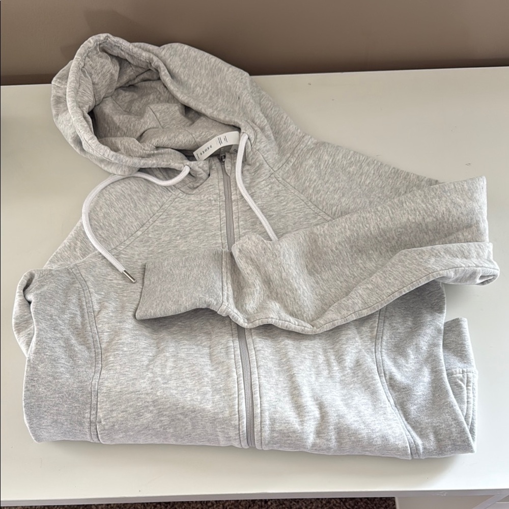 Gray Women's Hoodie Jacket
